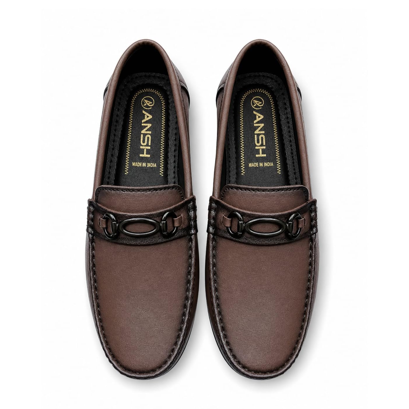 Men's Slip-On Faux Leather Loafer Shoes|Lightweight Casual Moccasins with Cushioned Insole|Comfortable Walking Footwear for Office, Driving, Travel, Business and Everyday Wear-picture-34