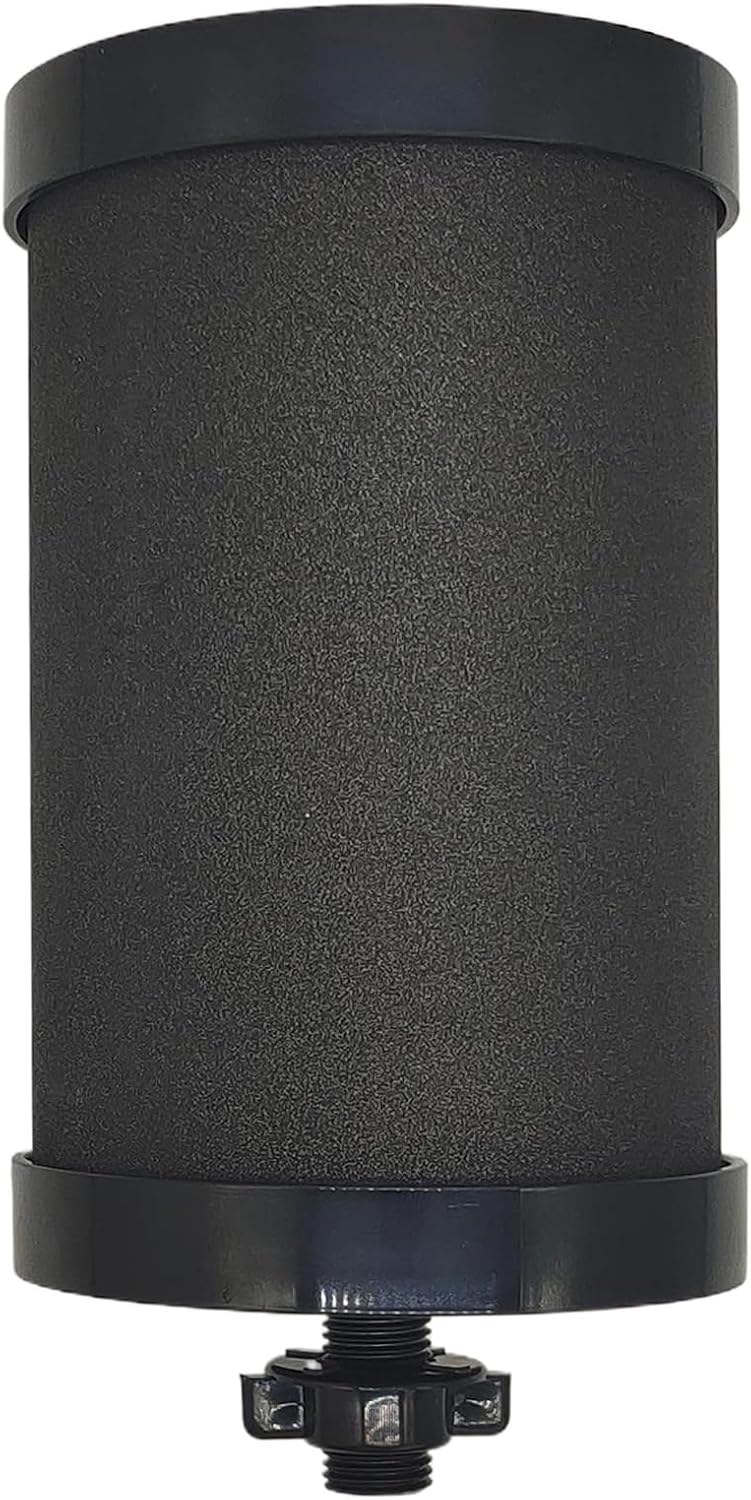 2387 Filter Replacement Compatible with Alexapure Water Filter Replacement, for Alexapure Pro Water Filtration System Black - 4 Pack