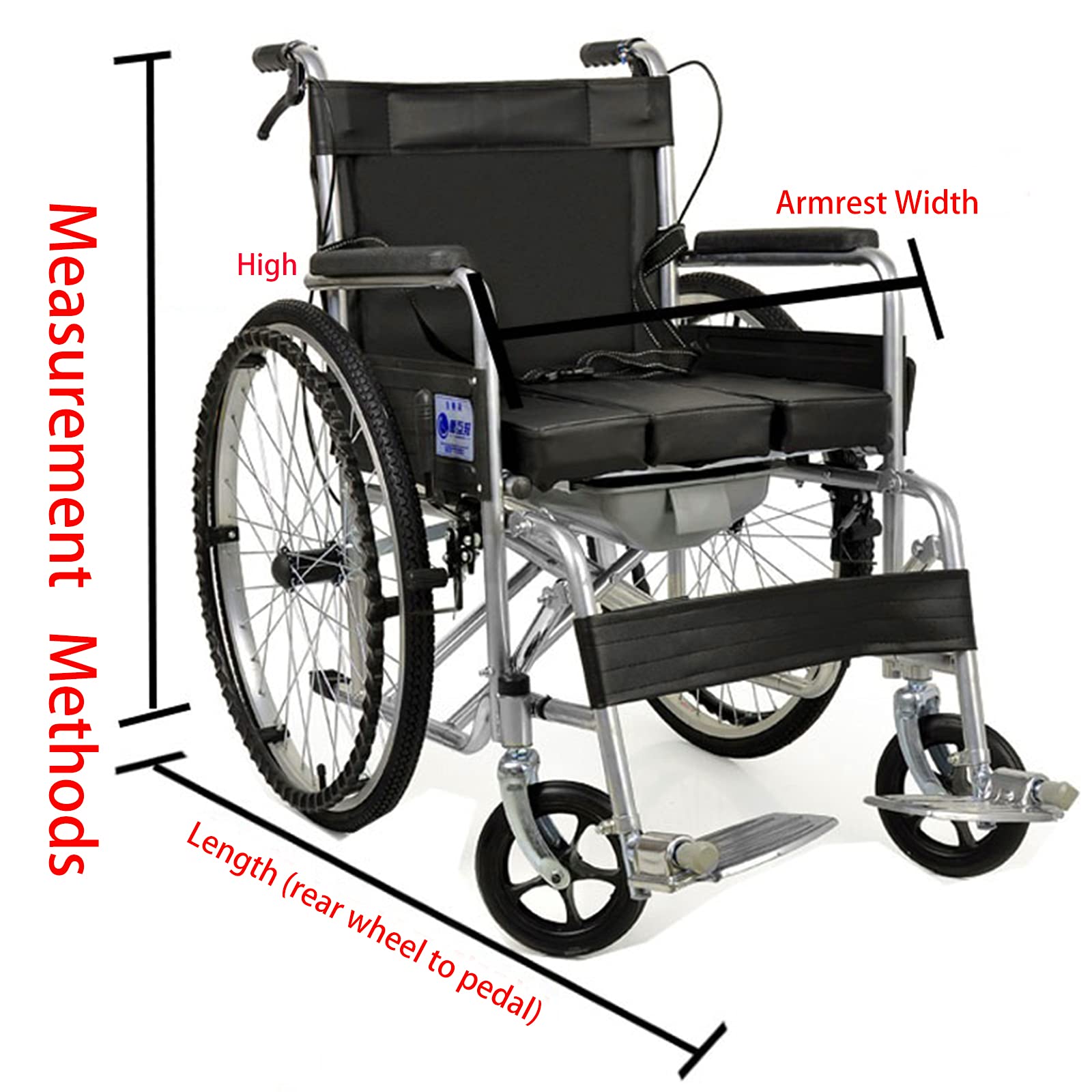Funda para Silla de Ruedas, Ligera y Oxford, para Scooter de Movilidad al Aire Libre, Plegable, para Silla eléctrica, para Personas Mayores y Adultos, Gris, 45 x 26 x 47