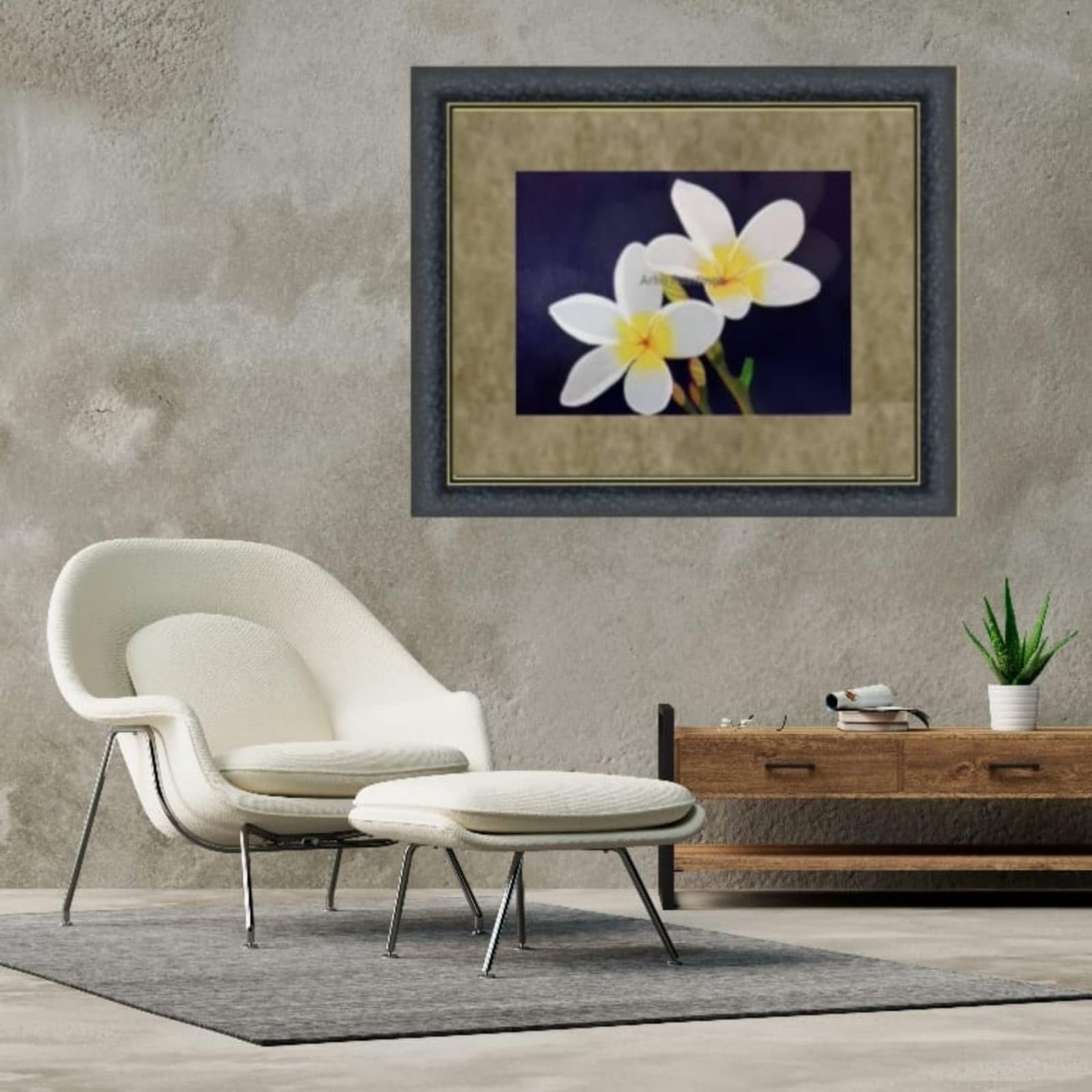ARKAACREATIONS Downloadable Digital Copy - Plumeria Flower Painting, JPG File9.5MB, 10000 x 7514 Pixels, Maximum Possible size is 24 * 36 inches. Any Possible size upto 24 * 36 inches size.-image-30