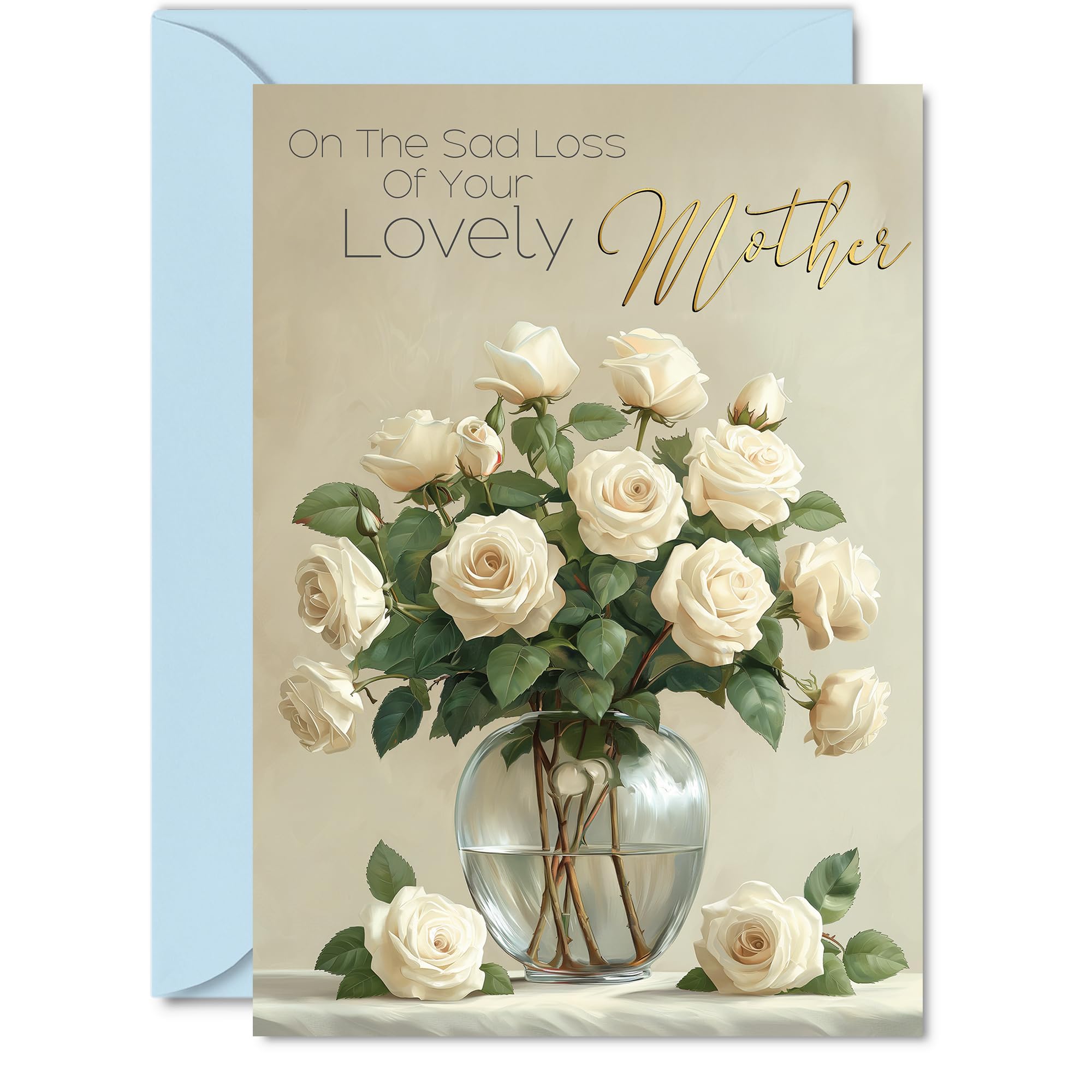 Sympathy Cards Loss of Mother, Lovely Mother Condolences Card