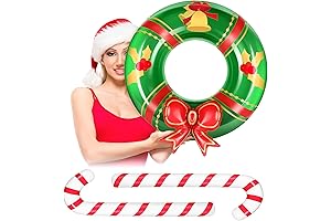 3 Pcs Christmas in July Pool Decorations