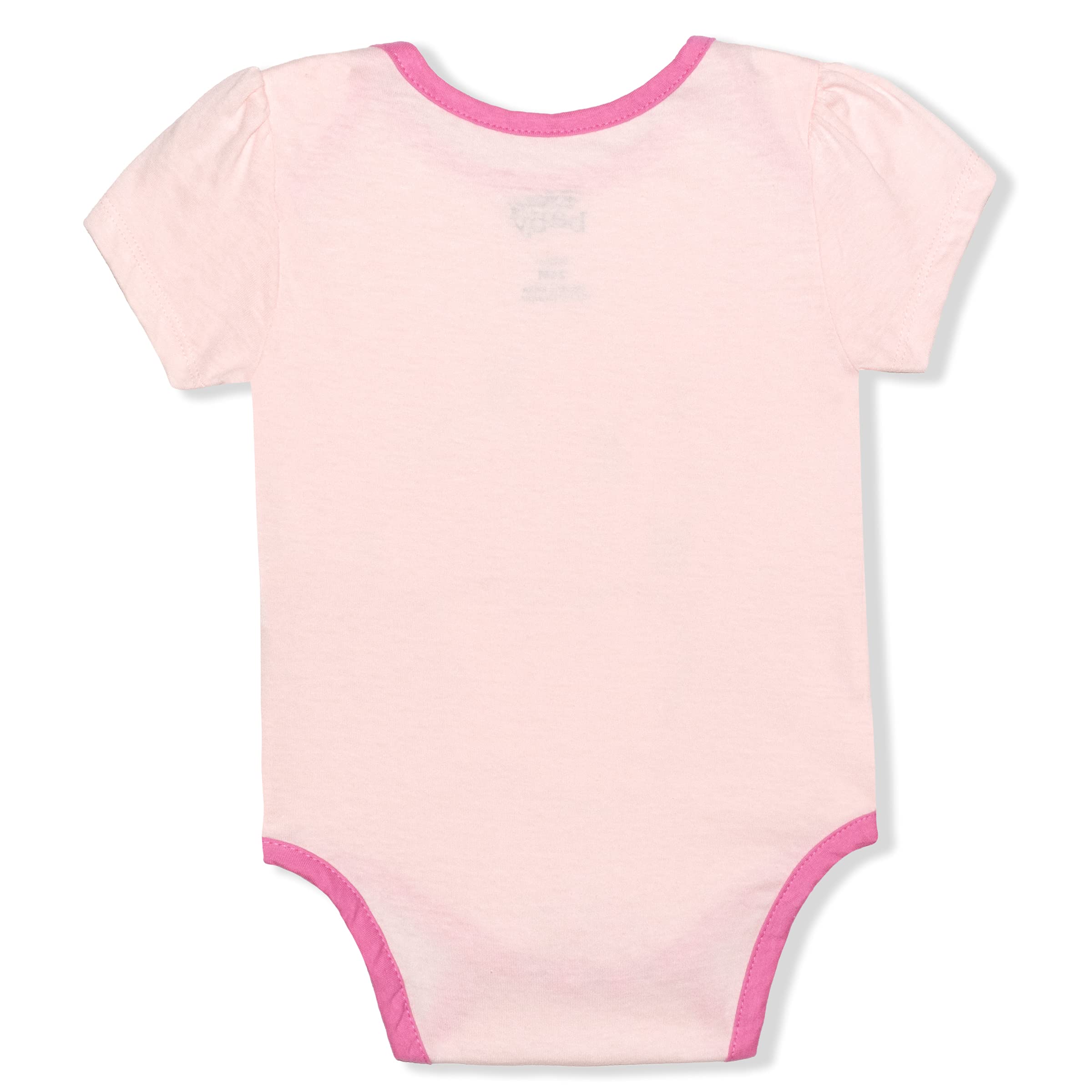 Disney Baby Girl's 3-Pack Princess Aurora Creepers and Legging Pant Set, Pink