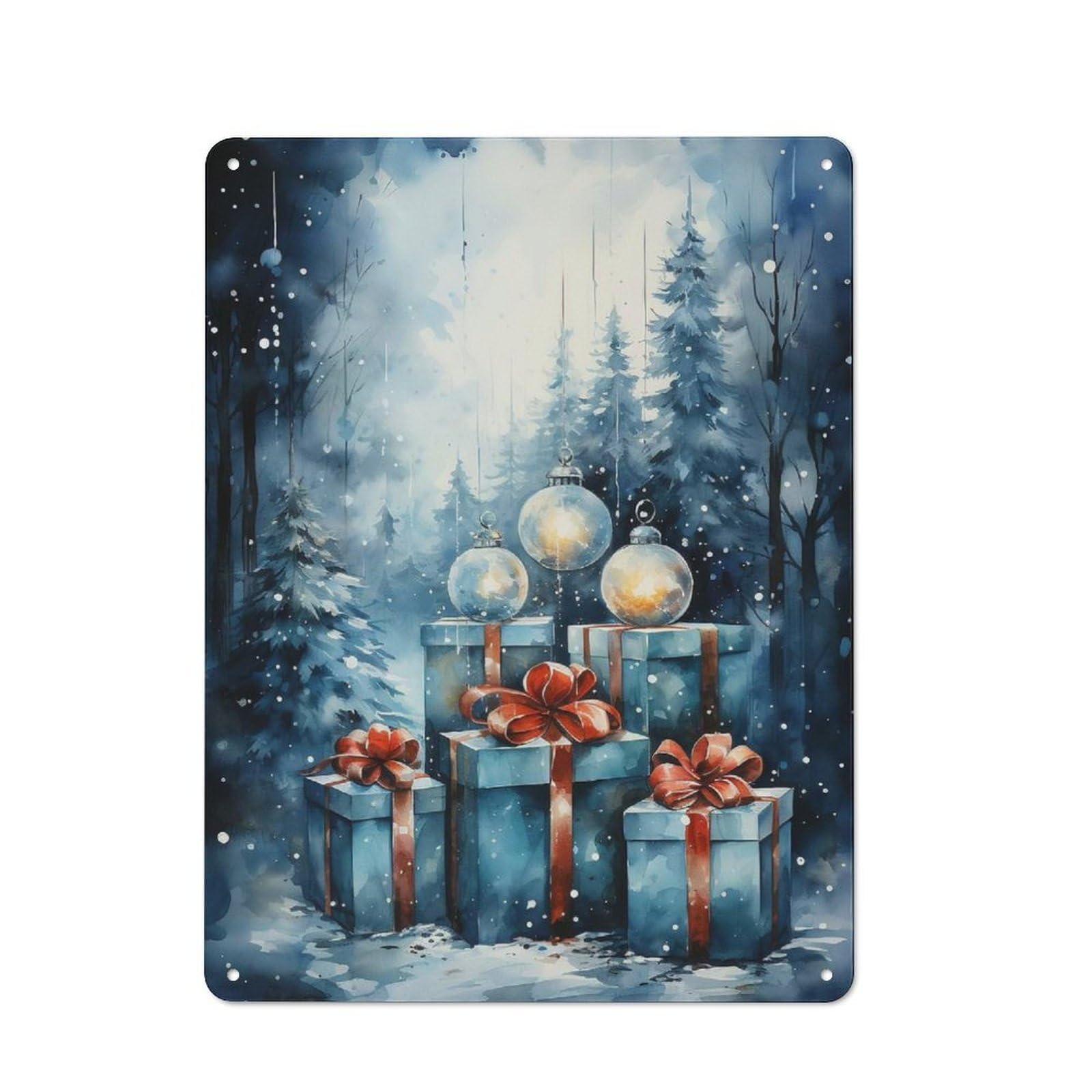 Junmoney Christmas Presents Rustic Tin Sign 40X30cm Featuring For Bar Or Restaurant, A Housewarming Gift For Bar Decor Enthusiasts