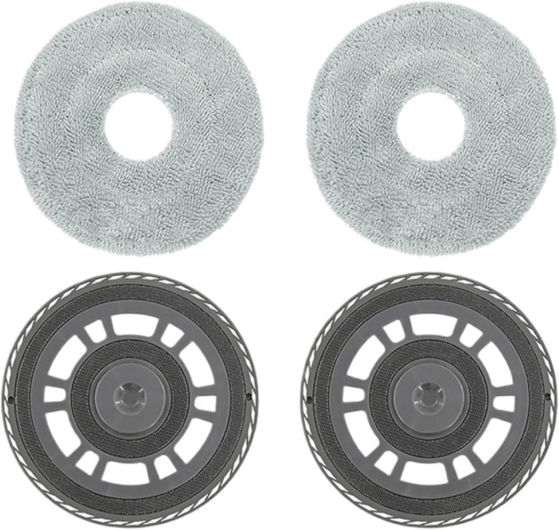 Parts Mop Pad Holder, Mop Pad, Compatible for Dreame X30 Ultra, L10s Pro Ultra Heat, X40 Ultra, S30 Pro Ultra, Sweeping Robot Accessories(Mop Pad Holder 4pcs)