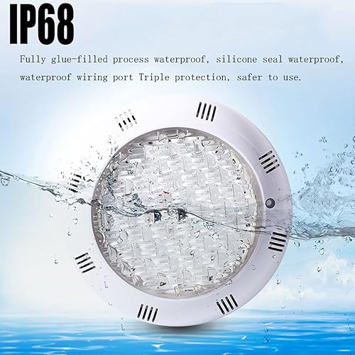 Miniatura 2 de 12V 15W Cambio de Color Piscina Luz Estanque Luz Subacuática -7Colors+2Color Cambio Modos RGB Piscina Luces para Piscina Inground ACDC IP68