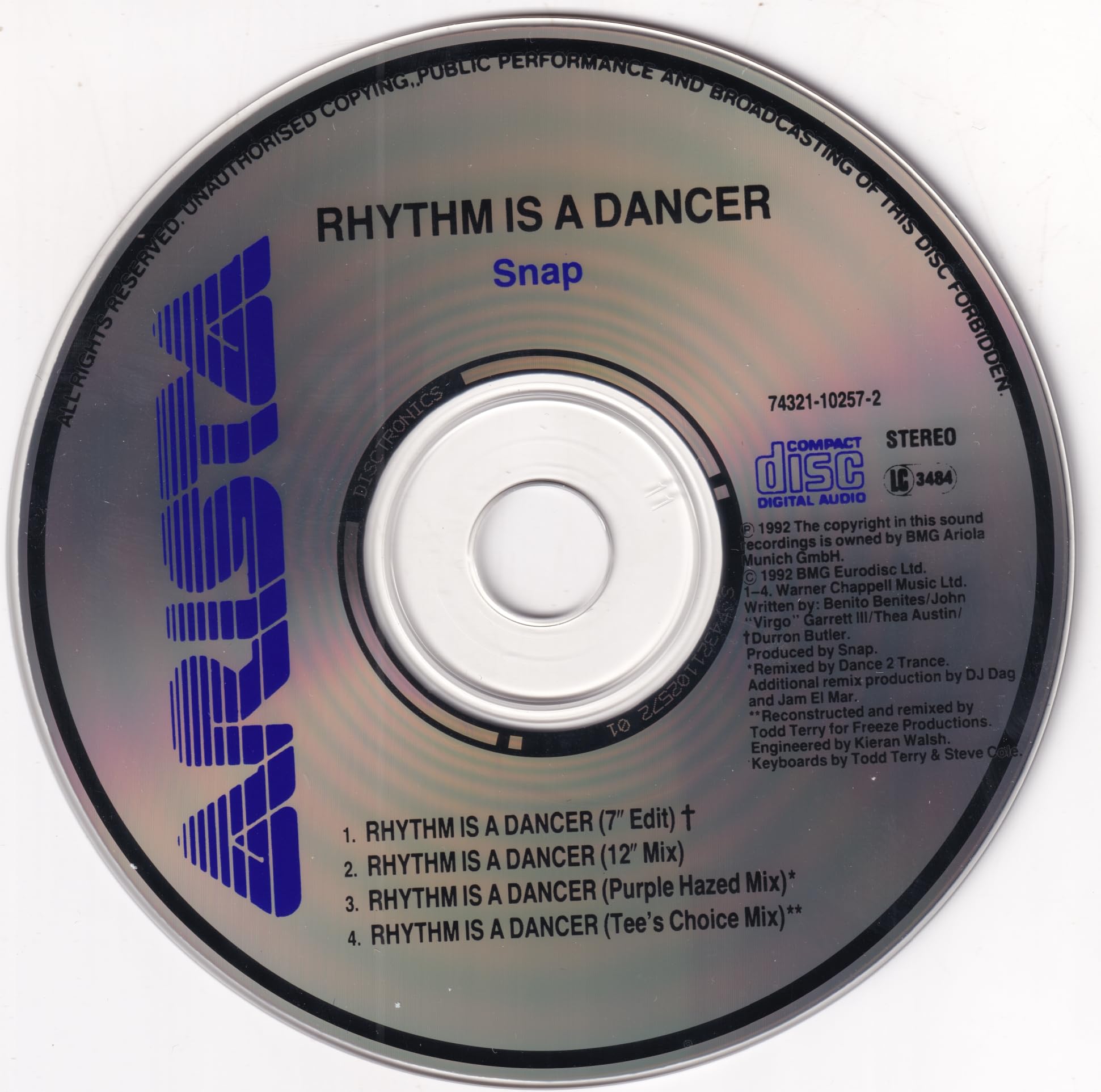 Rhythm is a dancer