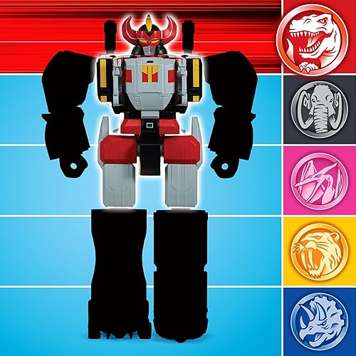 Miniatura 5 de Mighty Morphin Power Rangers Re-Ignition - Tiranosaurio Deluxe Dinozord combinable por Playmates Toys