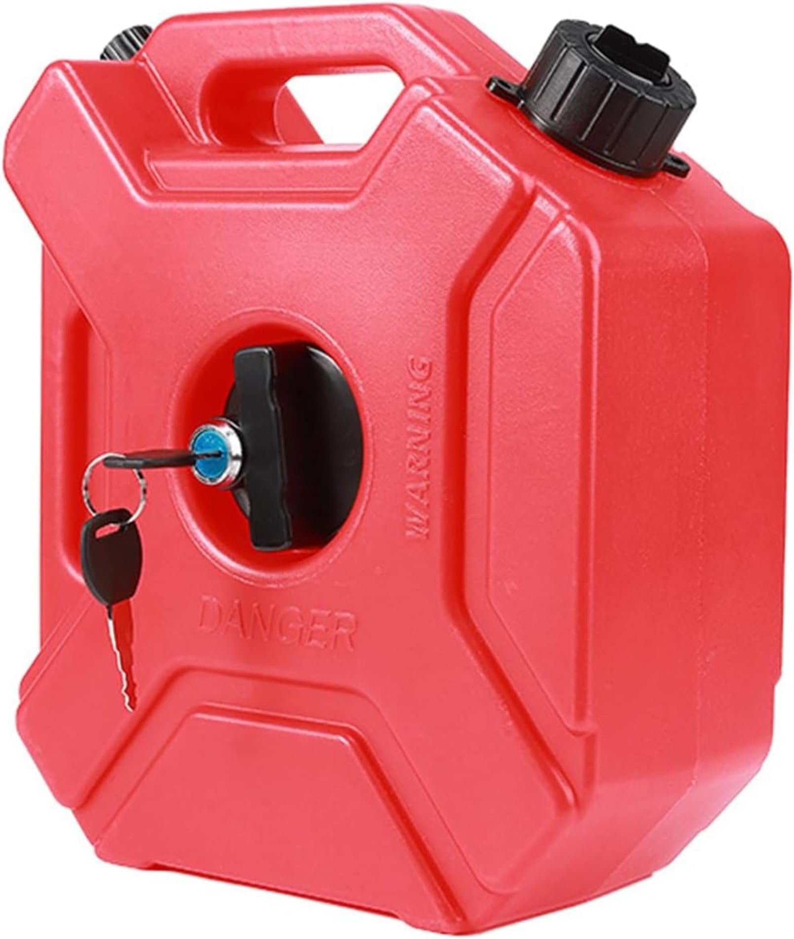 Amazon.co.jp: ガソリン携行缶 1.3 ガロン ガソリンタンク ロックキー