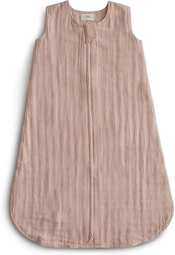 Miniatura 4 de mushie Manta para bebé  100% muselina de algodón orgánico  Saco de dormir para bebés (rubor)