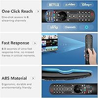 Vista 6 de Mando a distancia mágico de repuesto para LG-TV-Remote para todos los televisores LG Smart UHD, OLED, QNED, NanoCell Series con función de voz