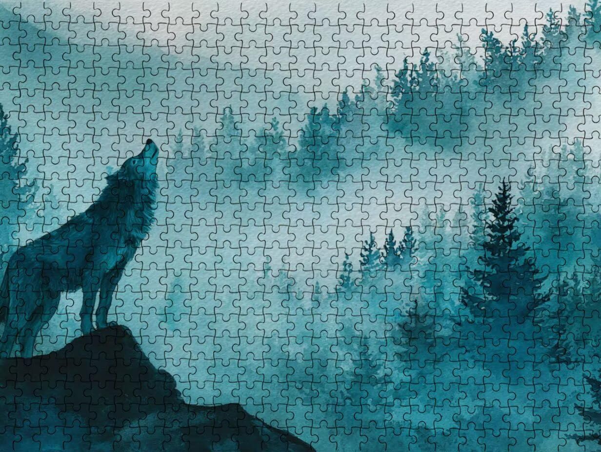 Lupo Verde, 6000 Pezzi Puzzle Classici, per Adulti YHPGL6-514