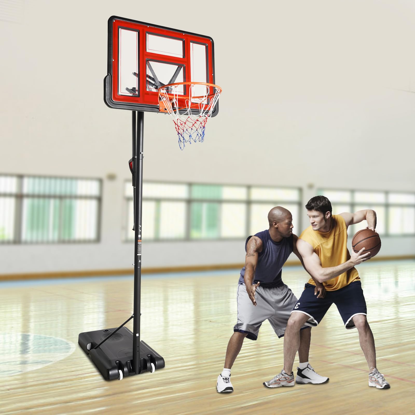 Soporte de baloncesto de 170 a 305 cm, altura regulable