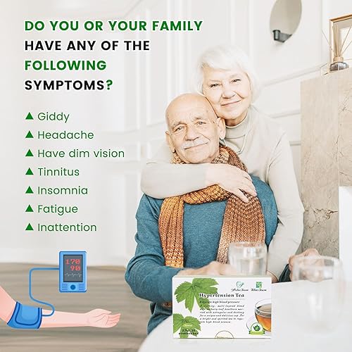 Miniatura 3 de Wins Town Té de hipertensión, té de equilibrio de presión, colesterol, salud cardiovascular, 20 bolsas de té