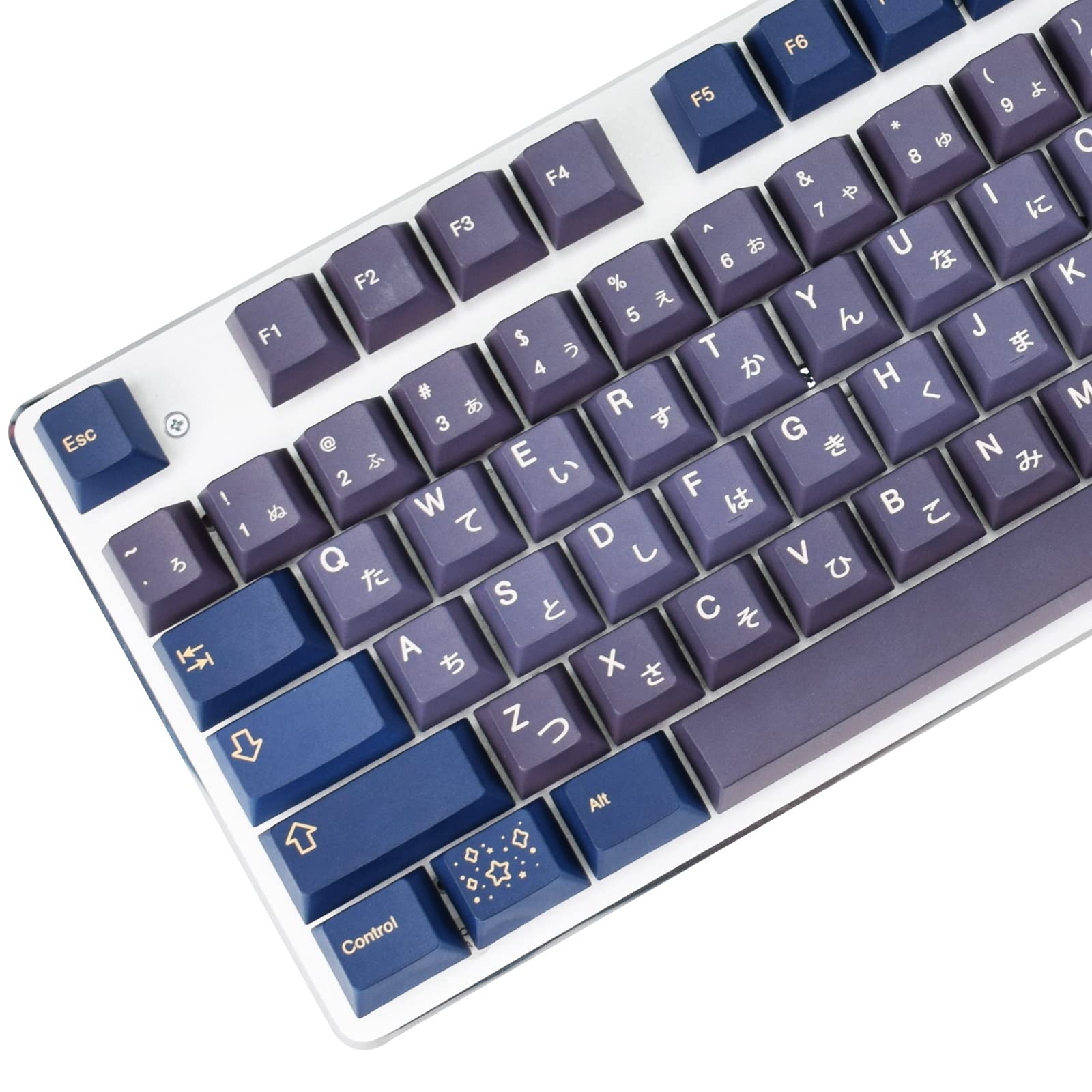 Buy MOLGRIA Stargazing Keycaps, 135 Set Stars KeyCaps for Gaming Keyboard, PBT Cherry Profile