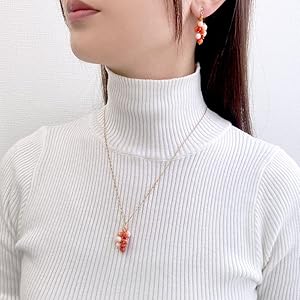 Amazon.co.jp: [大倉珊瑚店] ペンダントネックレス ミッド