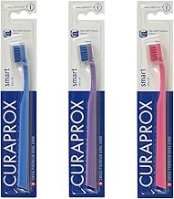 クラプロックス（CURAPROX） 歯ブラシ CSスマート 色おまかせ ブリスターパック 植毛7,600本 ウルトラソフト (アソート, 3本セット)