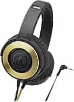 ATH-WS550 ブラック/レッド 有線ヘッドホン Amazon.co.jp: オーディオテクニカ SOLID BASS ポータブル