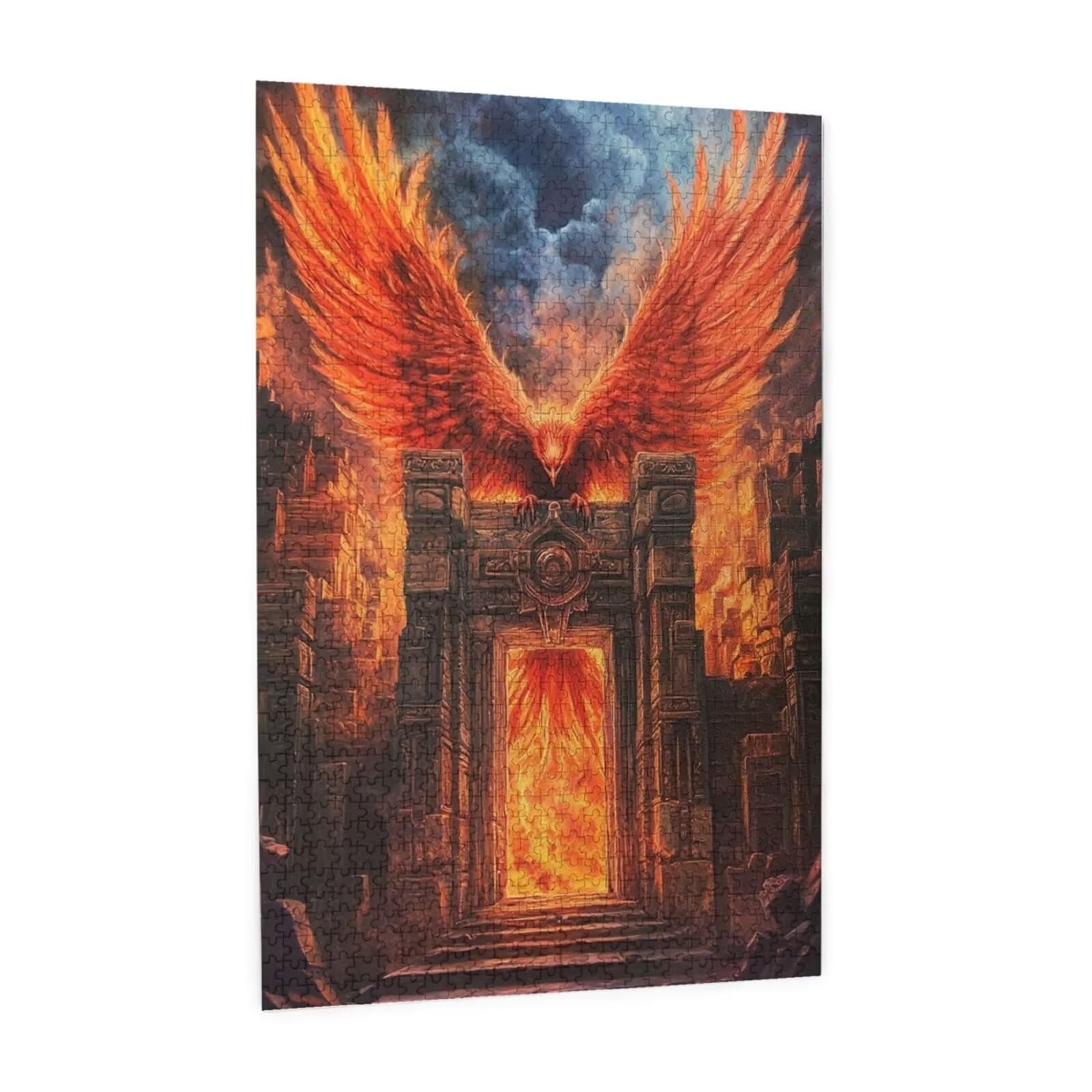 Phénix Puzzle Animal 3000 Pièces Adultes, DIY Puzzles Classiques Art avec Boîte d'emballage et Photos de Référence, Relaxation/Soulagement du Stress/Jeux Amusants, Creatif Cadeau pour Femme M-1798