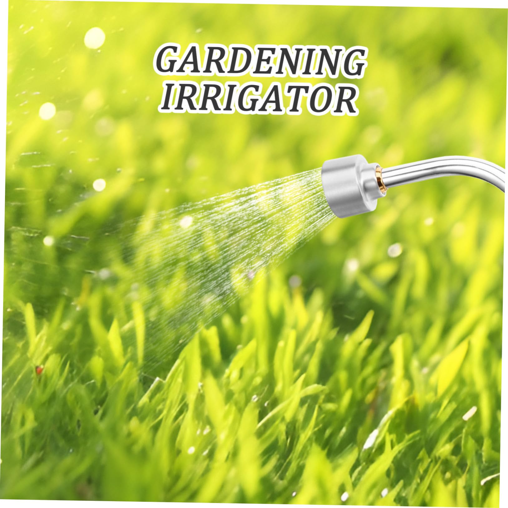 Arroseur de Jardin avec Buse à Lance Pulvérisateur Ergonomique pour Irrigation de Pelouse Fleurs et Plantes Outil et Facile à Connecter pour Arrosage Haute Pression
