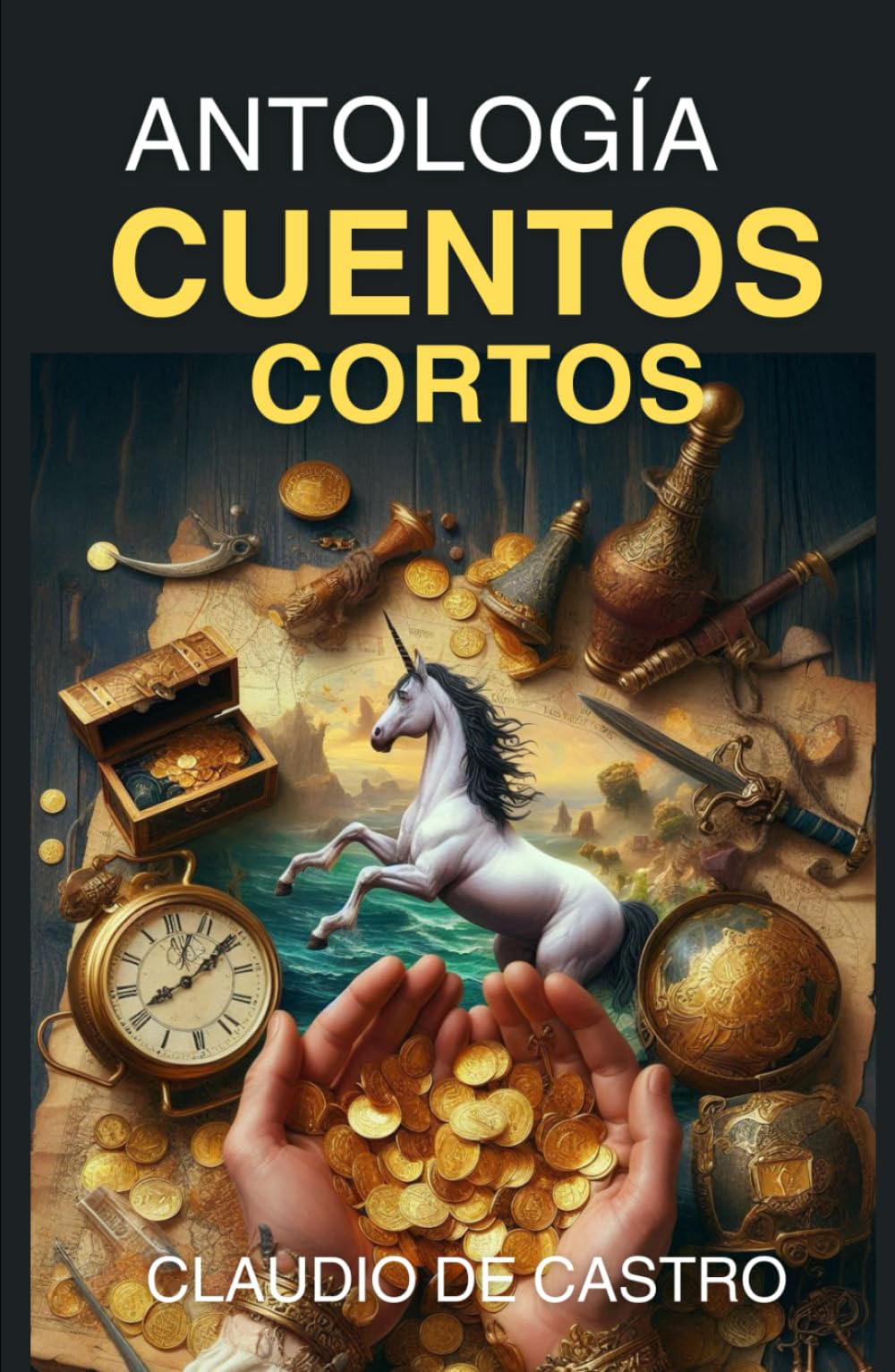 Antologia de Cuentos Latinoamericanos. Cuentos Cortos con letra grande e ilustraciones a Color.: Relatos de Misterio. Short Stories in Spanish. ... de Castro (Relatos e historias verdaderas)