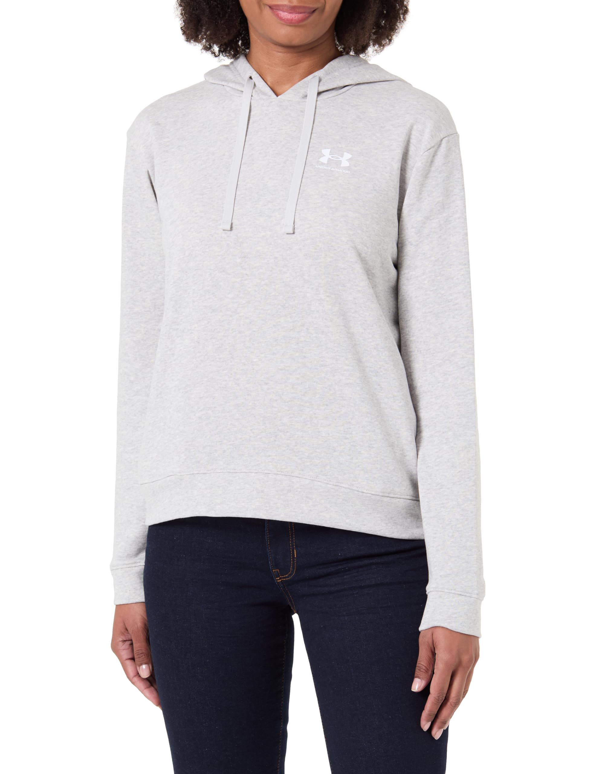 Under Armour Women's Rival Terry Hoodie, Super-Soft French Terry Women's Hoodie, Moisture-Wicking Ladies Hoodie for Training