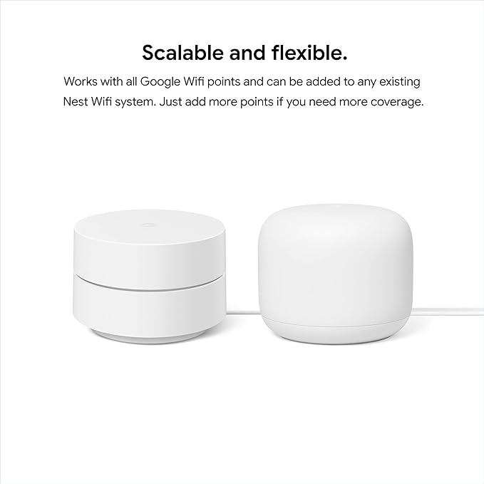 Google Wifi - AC1200 - Sistema Mesh WiFi - Router - Cobertura 1500 Sq Ft miniatura 8