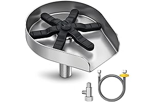 Glass Rinser for Kitchen Sink