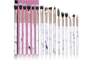 DUAIU 16Pcs Eye Makeup Brushes: Elevate Your Eye Artistry
