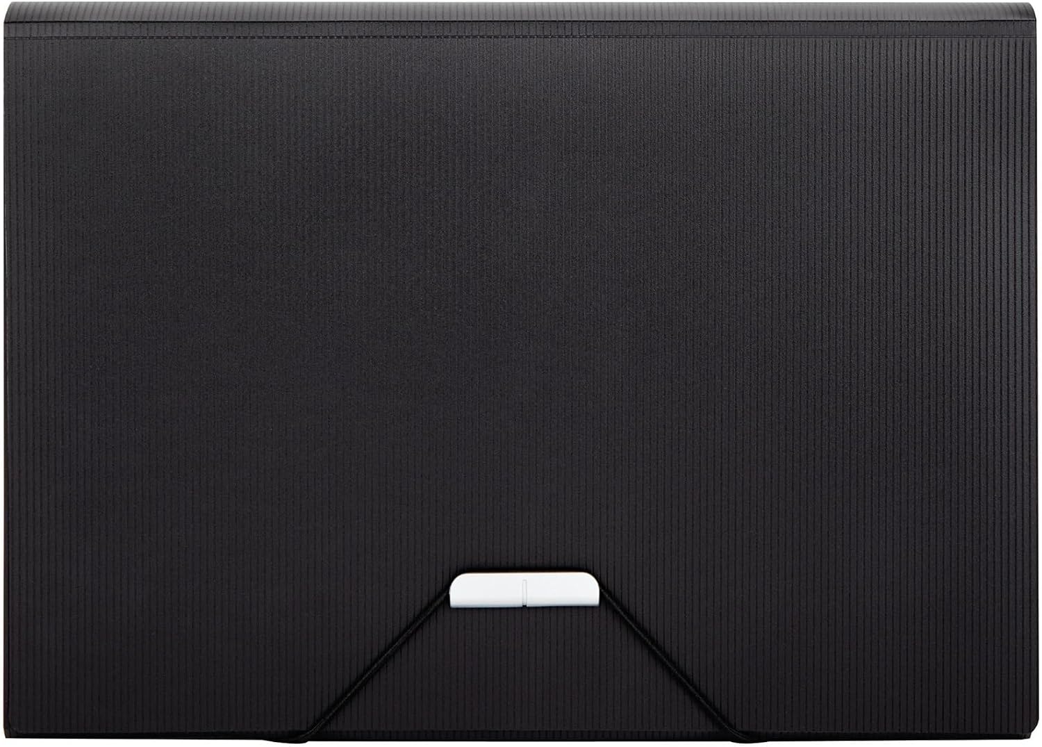 Office Depot 13-Pocket Professional File, 1 1/2in. Expansion, 8 1/2in. x 11in., Black, KK0476