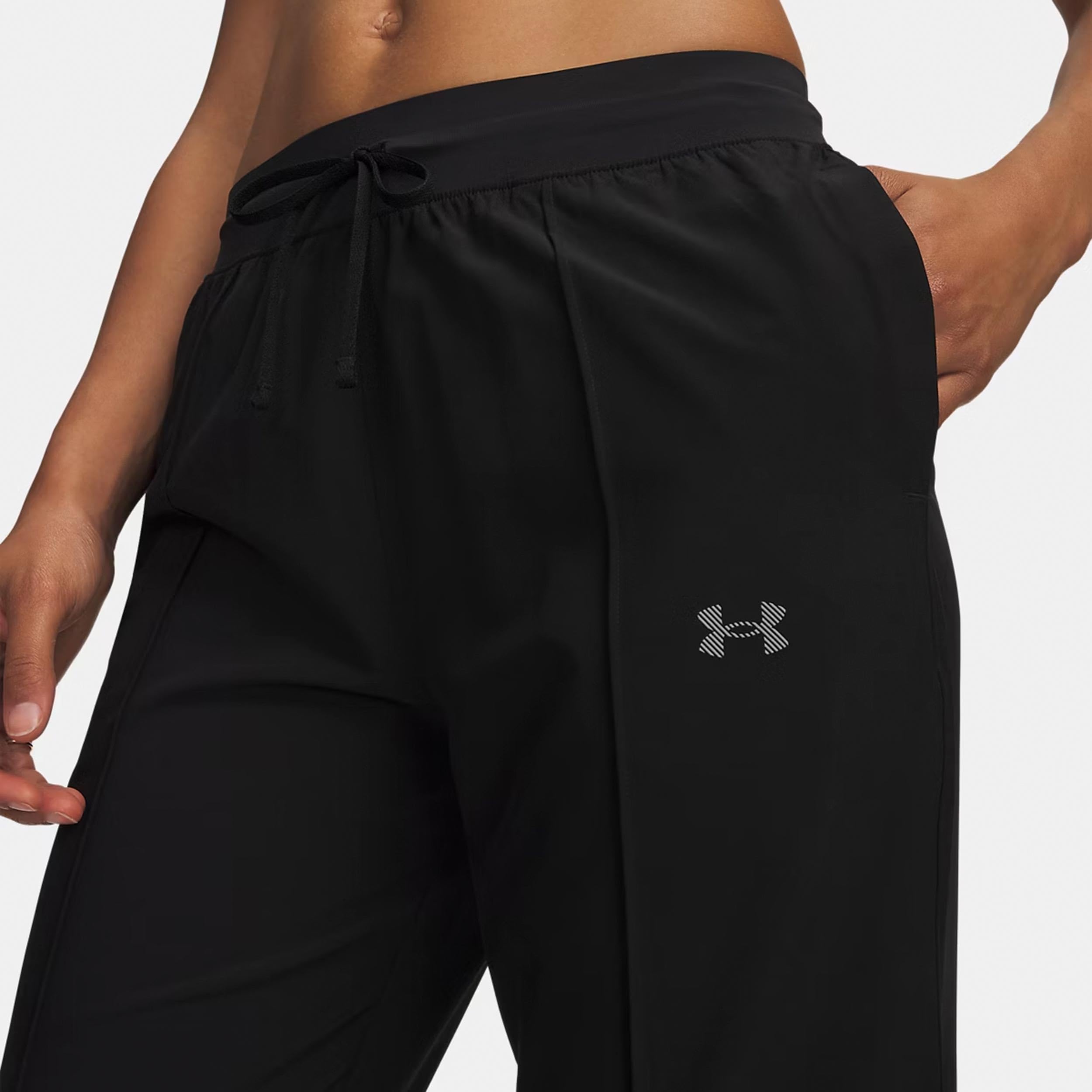 Under Armour Velociti Track Laufhose Damen schwarz - Black M