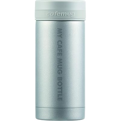 パール金属 水筒 ボトル マグボトル 200ml 保冷 保温 スリムタイプ マットシルバー マイカフェマグ HB-5191