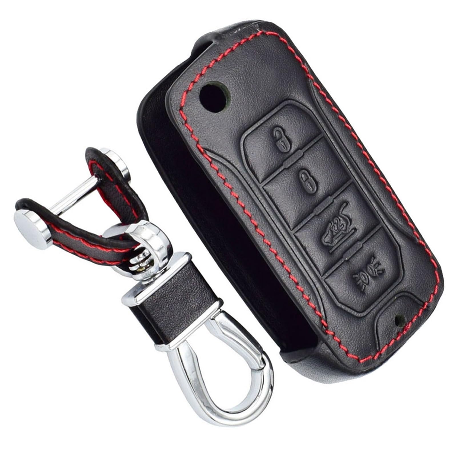 Etui clés télécommande Jeep Renegade 2016 finition premium durable - 7
