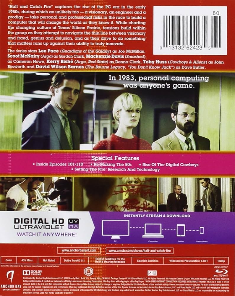 Amazon.co.jp | Halt & Catch Fire: Season 1/ [Blu-ray