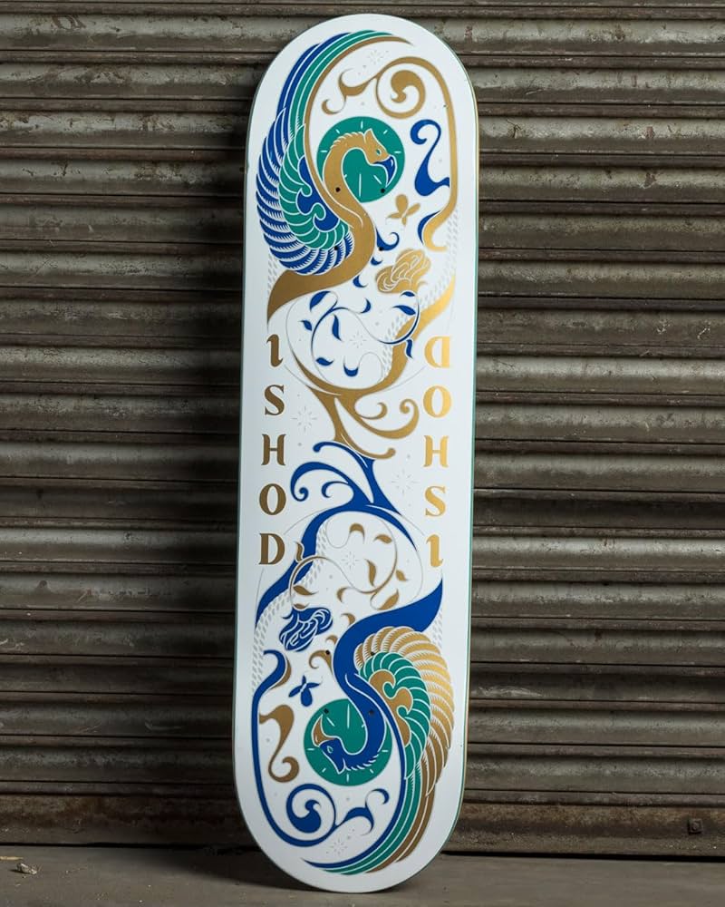 Amazon.com : Real Skateboard Deck Ishod Illuminated Twin Tail 8.5