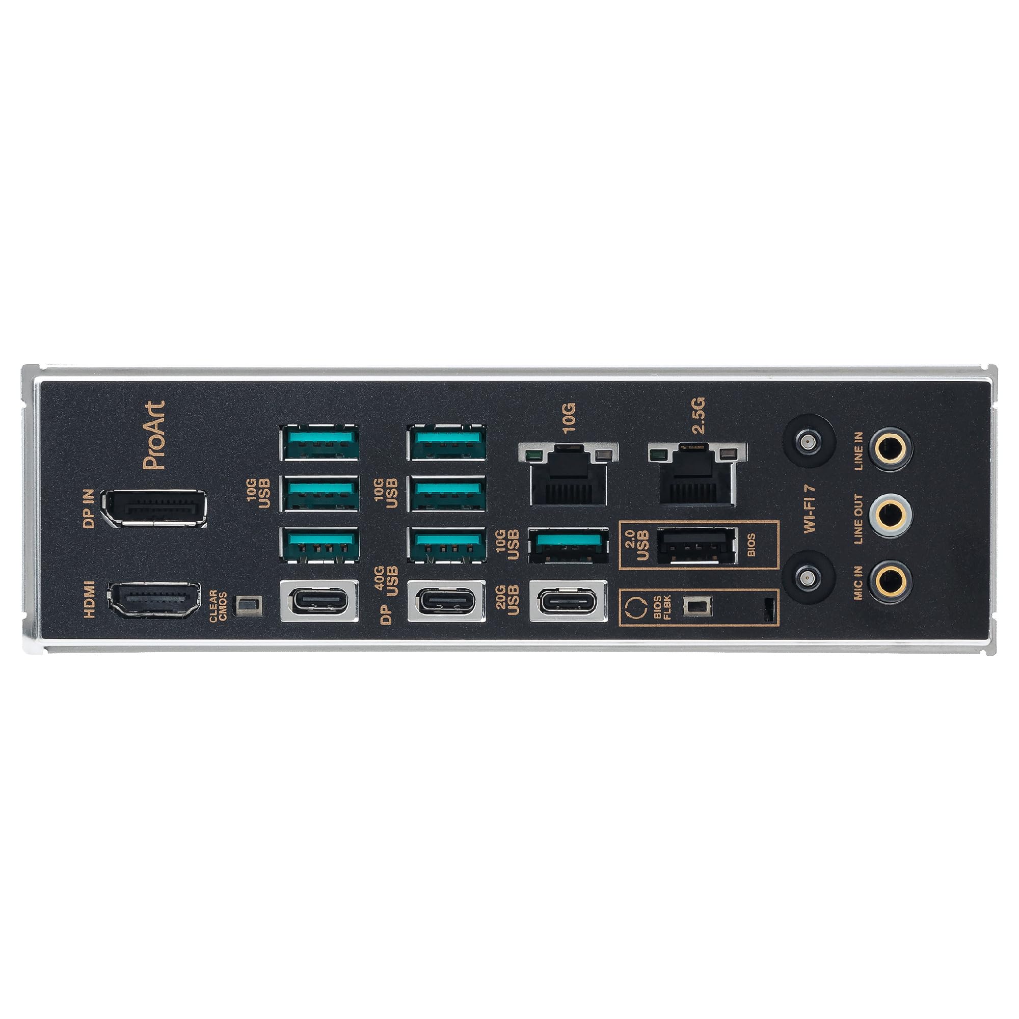 ASUS ProArt X870E-CREATOR WiFi -Placa Base AMD X870E ATX, PCIe 5.0 x16 Compatible con GPU de última generación, 16+2+2 etapas de Potencia, DDR5, Doble USB4, LAN de 10 GB y 2,5 GB, WiFi 7, 4X M.2
