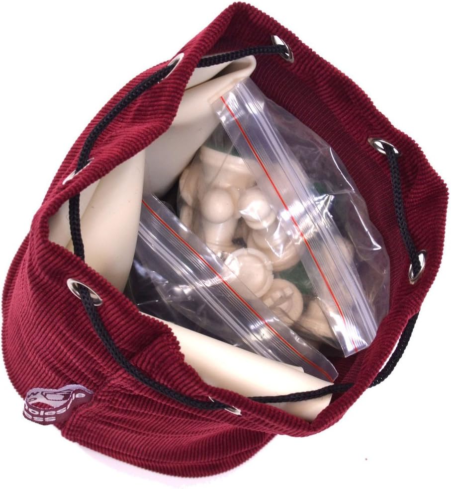 Wholesale Chess Triple Weighted Staunton Silicone Set - Red