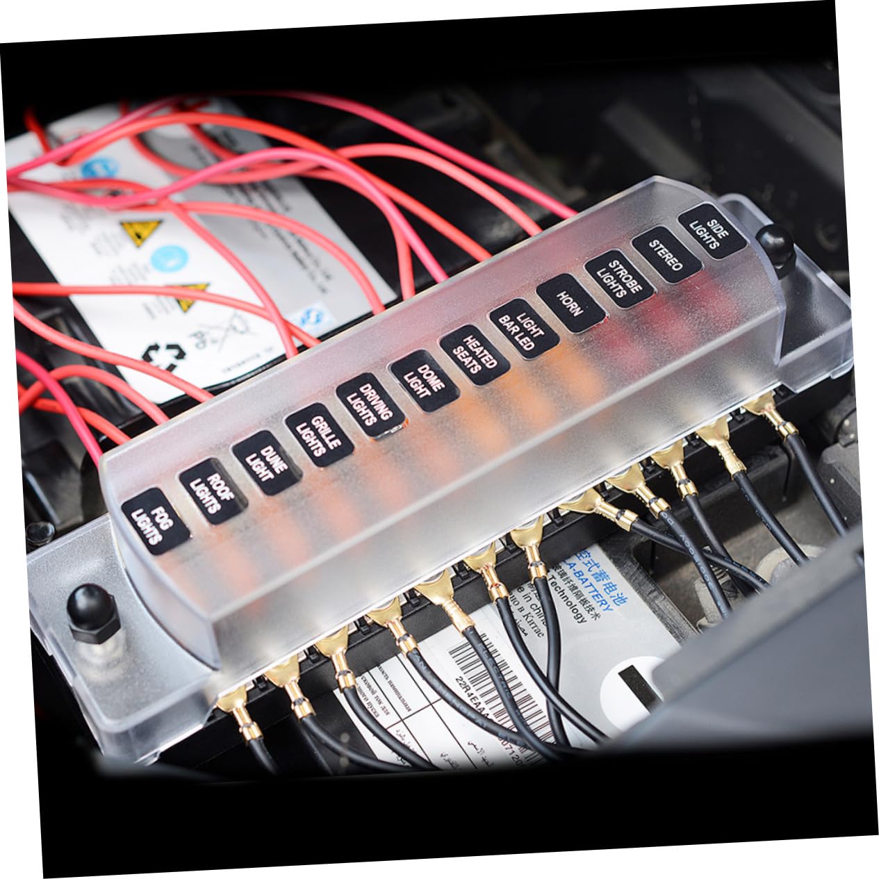 Amazon.co.jp: SUPVOX ボックス 12 車のヒューズボックス ミニ