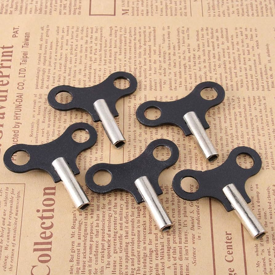 Amazon｜POPETPOP 5個 ねじ巻き 時計 ネジ巻き時計用鍵 巻き鍵