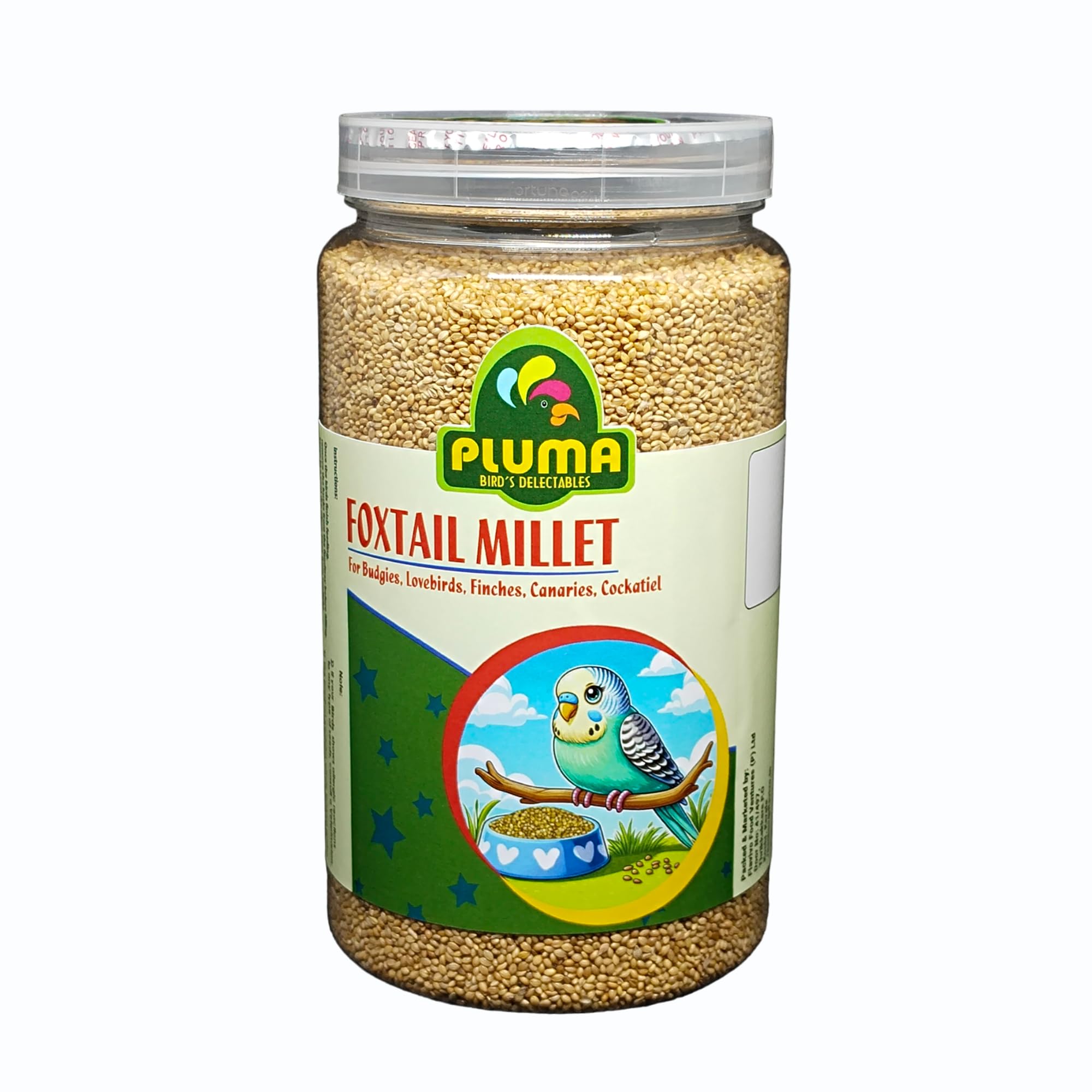 Pluma Bird Food | Foxtail Millet, Kangni, Thinai for Birds - 750g | for Budgies, Finches, Sparrows, Love Birds, Canaries | for Adult & Self Feeding Birds. (B0D4DQJGS3) Amazon Price History, Amazon Price Tracker