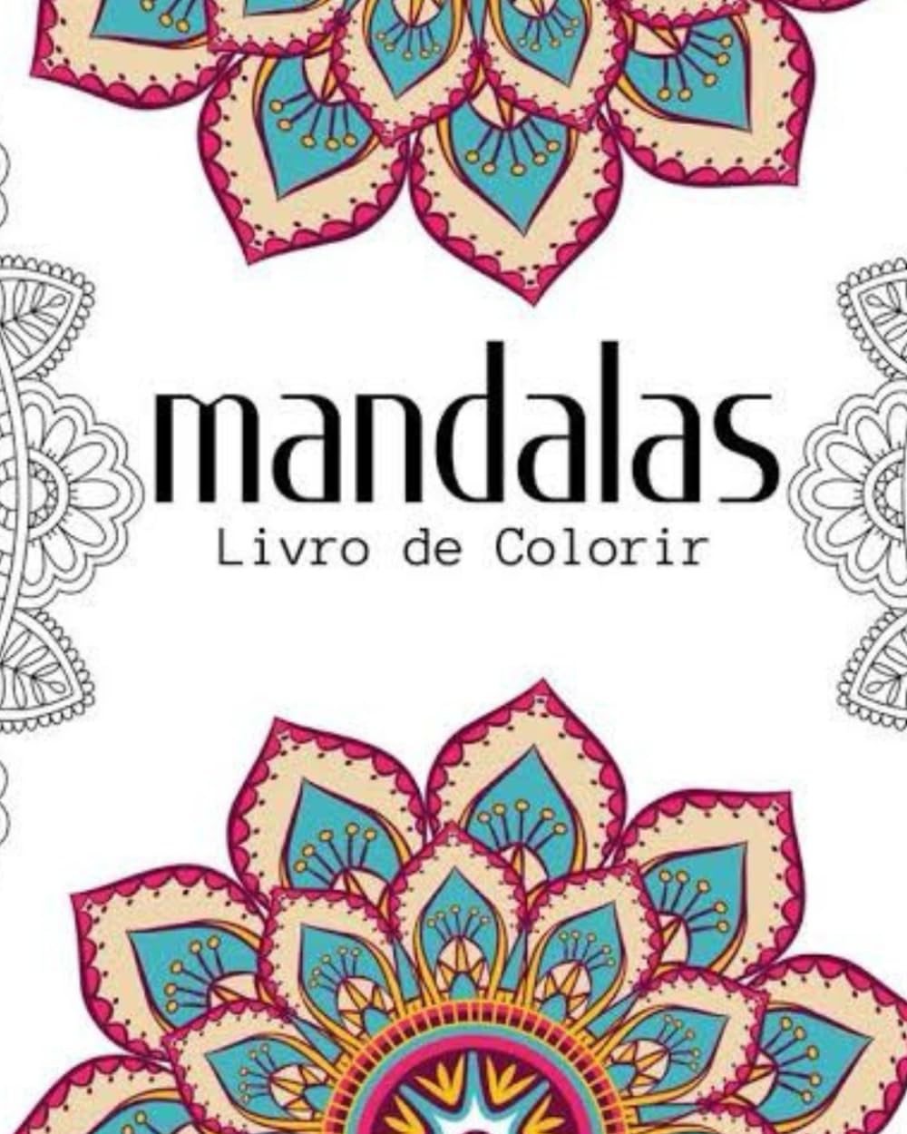 Mandalas: Livro de colorir adulto