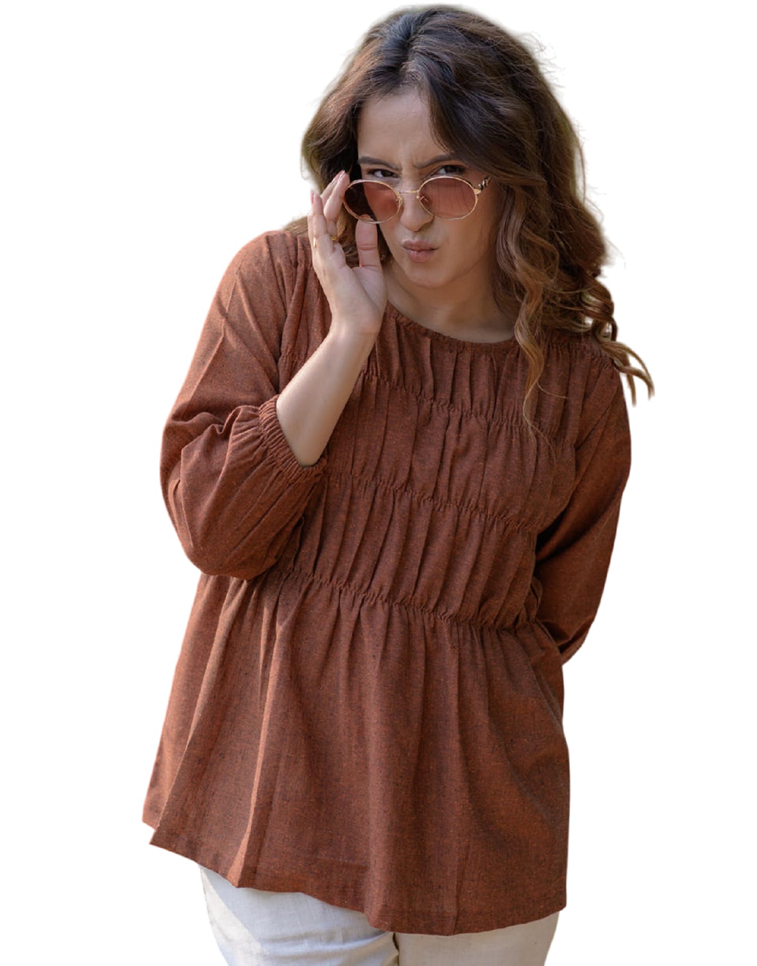 Top for Women || Western Stylish Top || Regular Fit Office Wear Tops (T-193)