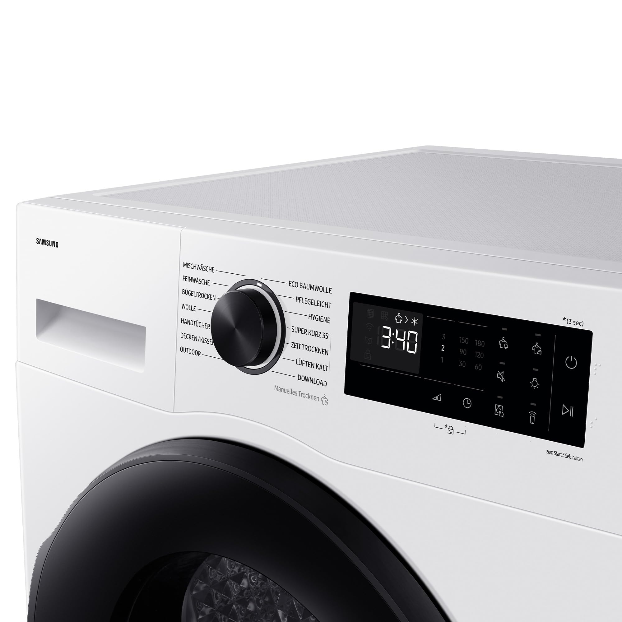 ASCIUGATRICE SAMSUNG DV92DG5EX 9 KG CARICO FRONTALE POMPA DI CALORE LIBERA INSTALLAZIONE WIFI CLASSE C (Reacondicionado)