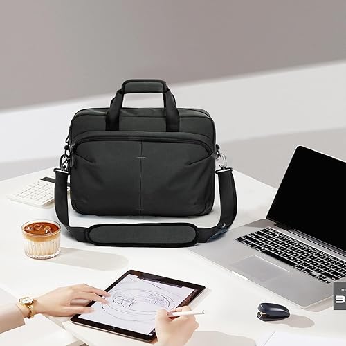 Miniatura 5 de VEAGIA Bolsa de mensajero Bolso para portátil Maletín Sistema Molle Estilo táctico Correa de hombro desmontable Bolsas de hombro