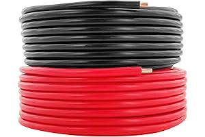 18 AWG CCA Primary Wire: 50' of Enhanced Red & Black Wiring