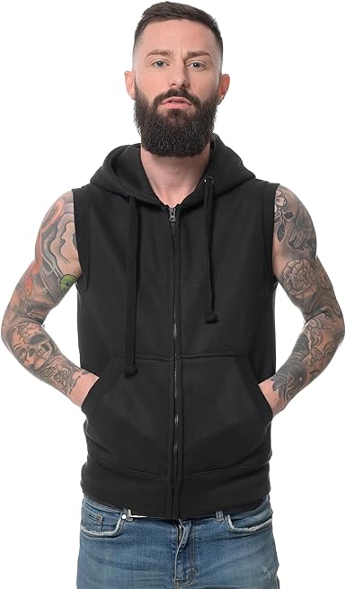 DEF ZIP HOODY - Sweater met rits - black washed/zwart