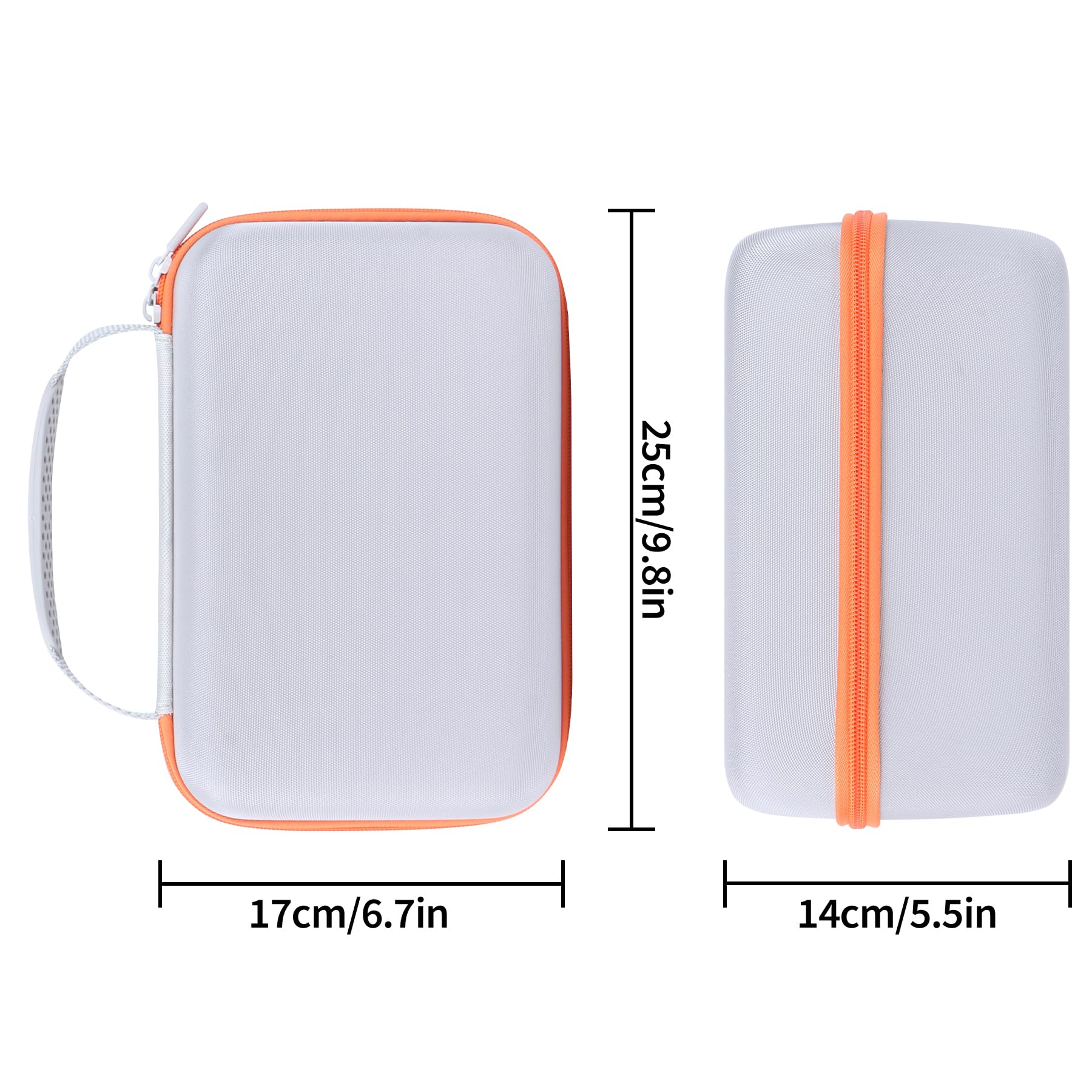 Lebakort Hart Schutz Hülle Etui Tasche für Liene Amber M110 Mini Fotodrucker für Smartphone