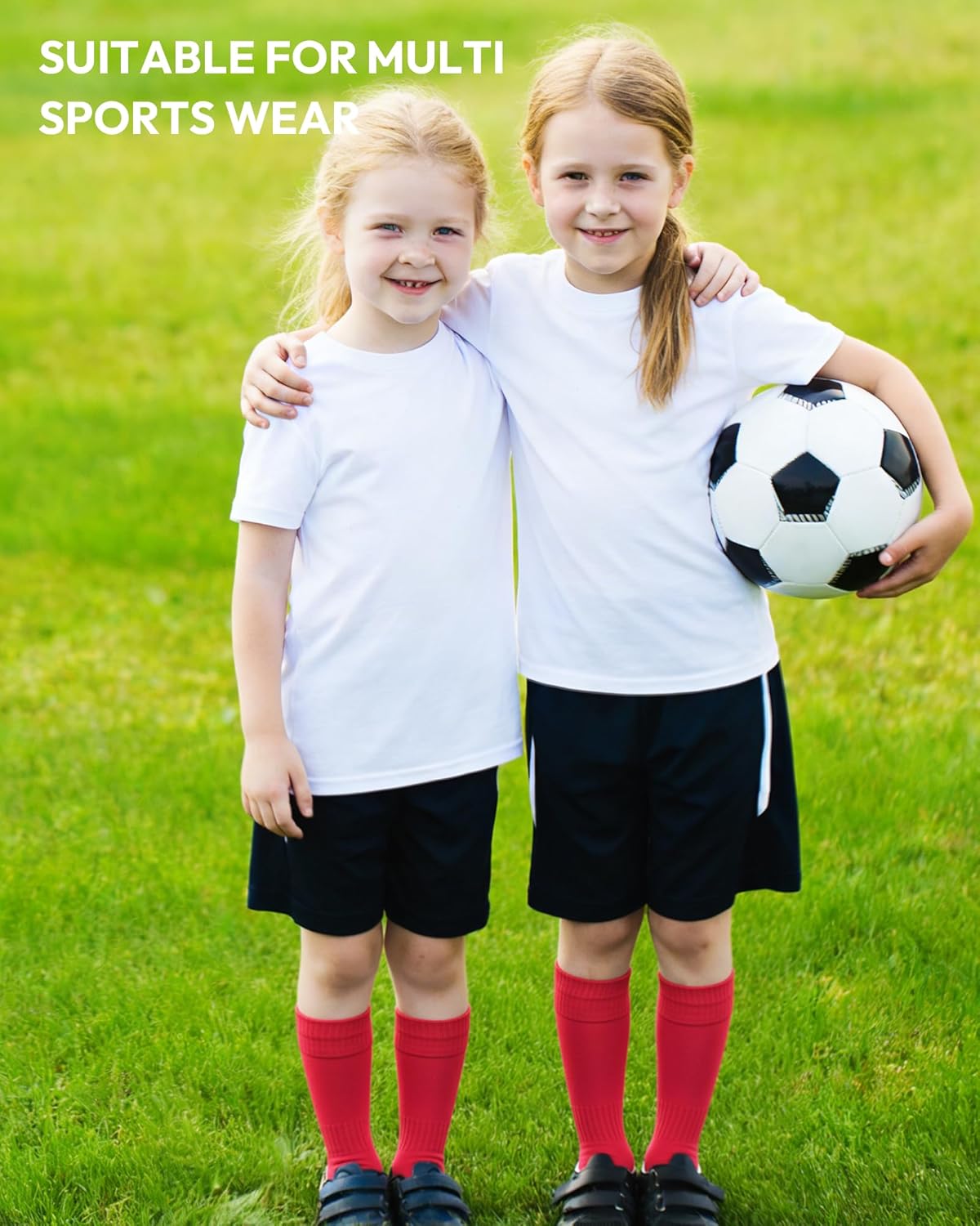 HONGTEYA Youth Baseball Socks and Belt Combo Set,Youth Softball Socks and Adjustable Baseball Belt for Boys Girls - Image 4