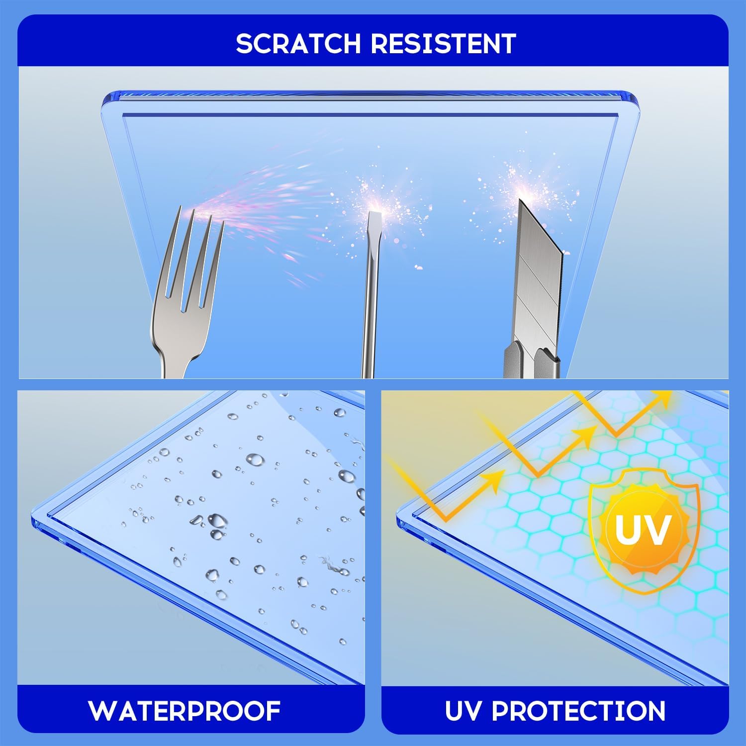 200 Pack Hard Card Sleeves, Plastic Card Sleeves, Baseball Sports Trading PKM Cards Holder Protectors (100 Hard Sleeve + 100 Soft Sleeve)