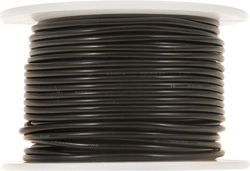 Miniatura 1 de Dorman Help! 85786 - Cable de alambre negro 16 Ga 100 pies, color negro